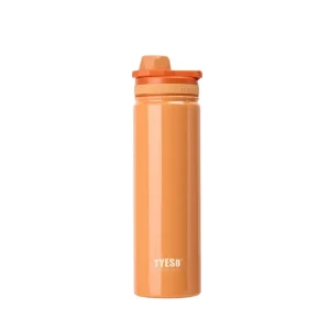 بطری ورزشی استیل ضدزنگ TYESO با دسته تاشو 750ML