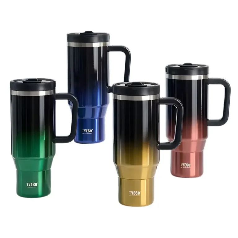 تامبلر استیل دسته دار تایسو 1200ml نمای رنگبندی