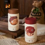 مینی فلاسک استیل Diyi طرح تدی گنجایش 280Ml نمای رنگبندی