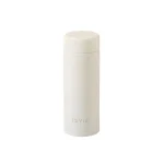 مینی فلاسک قلمی Diyi گنجایش 120Ml نمای رو به رو رنگ کرم