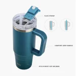 تراول ماگ تامبلر تایسو 1200ML دسته دار - Image 2