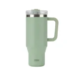 تراول ماگ تامبلر تایسو 1200ML نمای رو به رو رنگ سبز پاستیلی