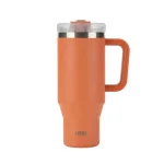تراول ماگ تامبلر تایسو 1200ML نمای رو به رو رنگ نارنجی