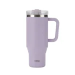 تراول ماگ تامبلر تایسو 1200ML نمای رو به رو رنگ یاسی
