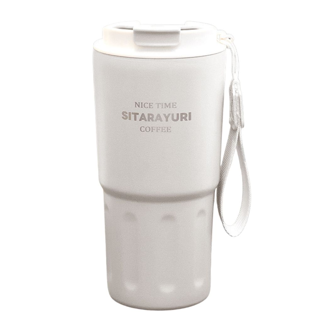 تراول ماگ آسان نوش برند SYTARAYURI رنگ سفید