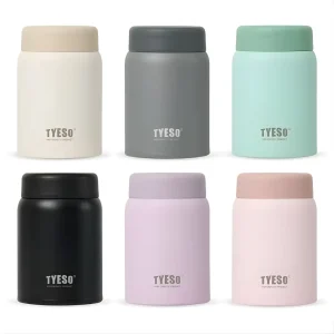 مینی فلاسک تایسو گنجایش 280ml نمای رنگبندی