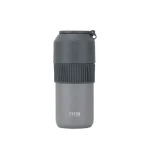 ترموس استیل TYESO گنجایش 680Ml نمای رو به رو رنگ طوسی