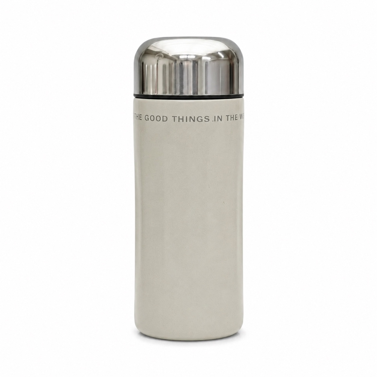 M528_05_Cream مینی فلاسک دوجداره ضد نشت 200ML - Image 1