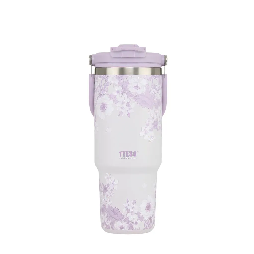 تراول ماگ دو حالته تایسو طرح گلدار 900Ml