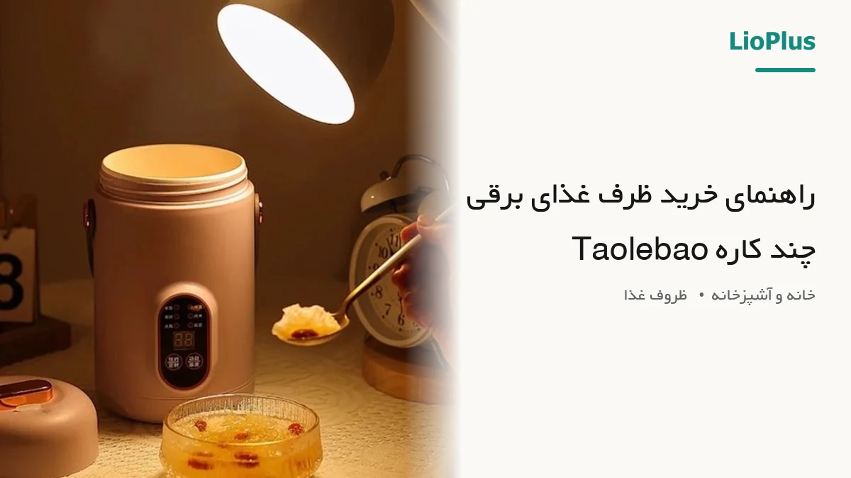 راهنمای خرید ظرف غذای برقی چند کاره Taolebao