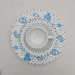 ظرف غذا 5 تکه کودک چینی زرین ایران مدل nini 1 - نمای بالا