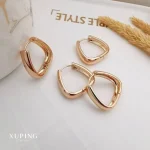 گوشواره-زنانه-ژوپینگ-طرح-طلا-کد-e429-9