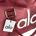 ساک ورزشی برند alo بادمجانی نمای نزدیک