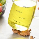 روغن ریز پیرکس درب طلایی طرح شیاردار